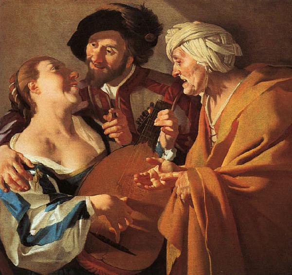 Dirck van Baburen Procuress